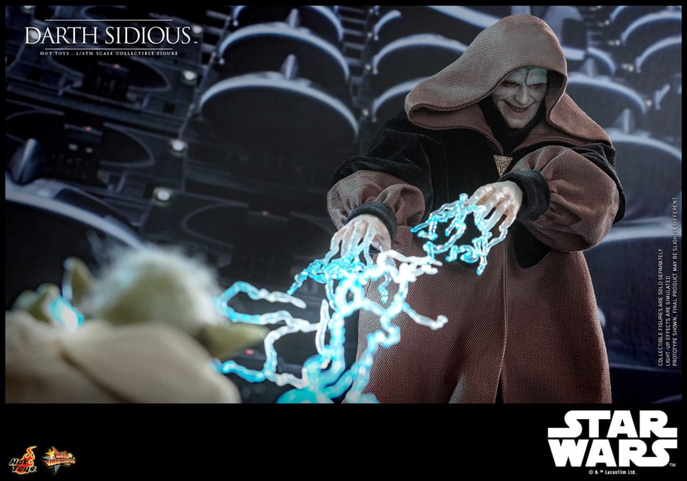 Star Wars Movie Masterpiece Actionfigur 1/6 Darth Sidious 29 cm - Preorder - ETA: Ende 11.2025