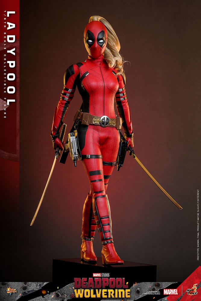 Deadpool & Wolverine Movie Masterpiece Actionfigur 1/6 Ladypool 30 cm - Versand: 5-7 Tage nach Bestellung