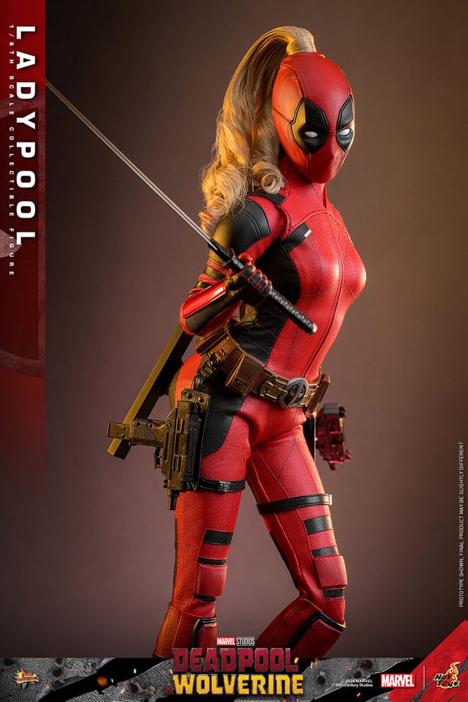 Deadpool & Wolverine Movie Masterpiece Actionfigur 1/6 Ladypool 30 cm - Versand: 5-7 Tage nach Bestellung