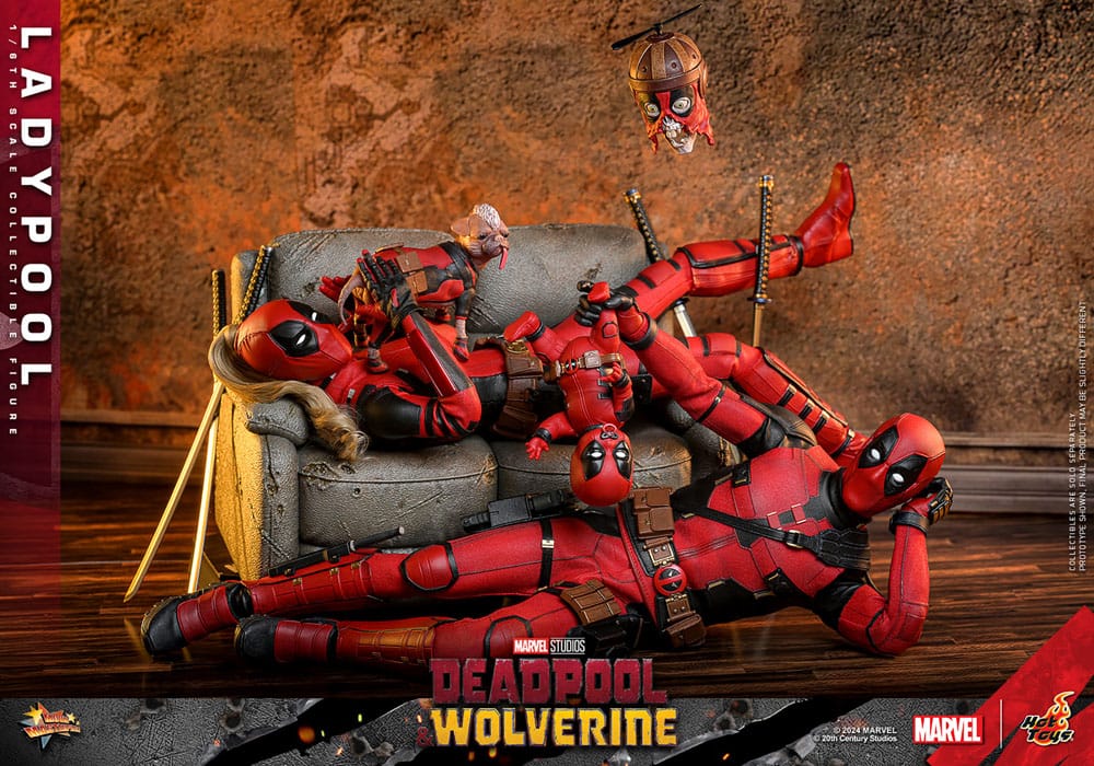 Deadpool & Wolverine Movie Masterpiece Actionfigur 1/6 Ladypool 30 cm - Versand: 5-7 Tage nach Bestellung