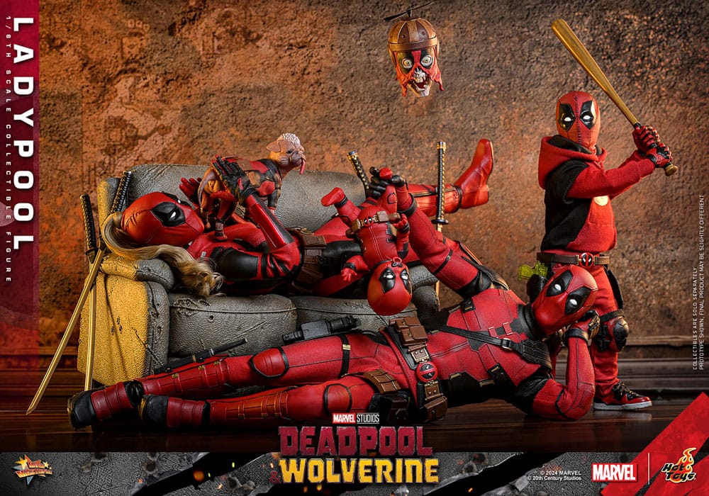Deadpool & Wolverine Movie Masterpiece Actionfigur 1/6 Ladypool 30 cm - Versand: 5-7 Tage nach Bestellung