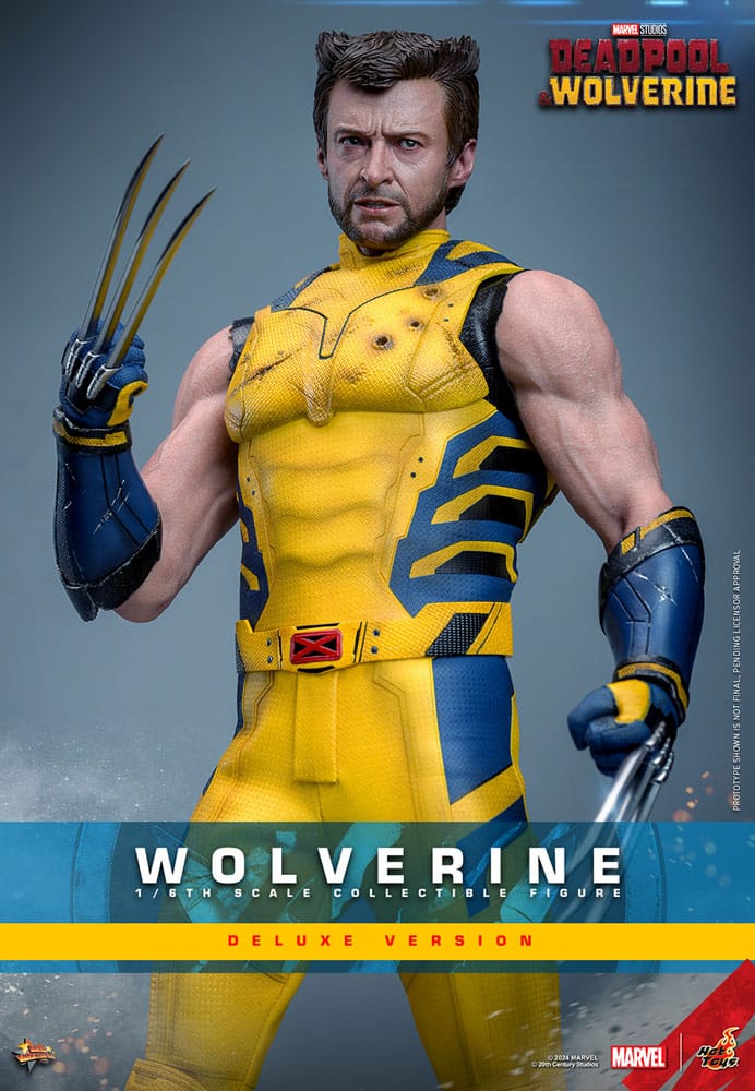 Deadpool & Wolverine Movie Masterpiece Actionfigur 1/6 Wolverine (Deluxe Version) 31 cm - Versand: 7 Tage nach Bestellung