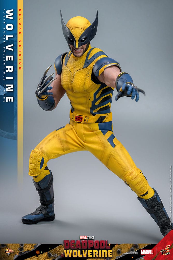 Deadpool & Wolverine Movie Masterpiece Actionfigur 1/6 Wolverine (Deluxe Version) 31 cm - Versand: 7 Tage nach Bestellung