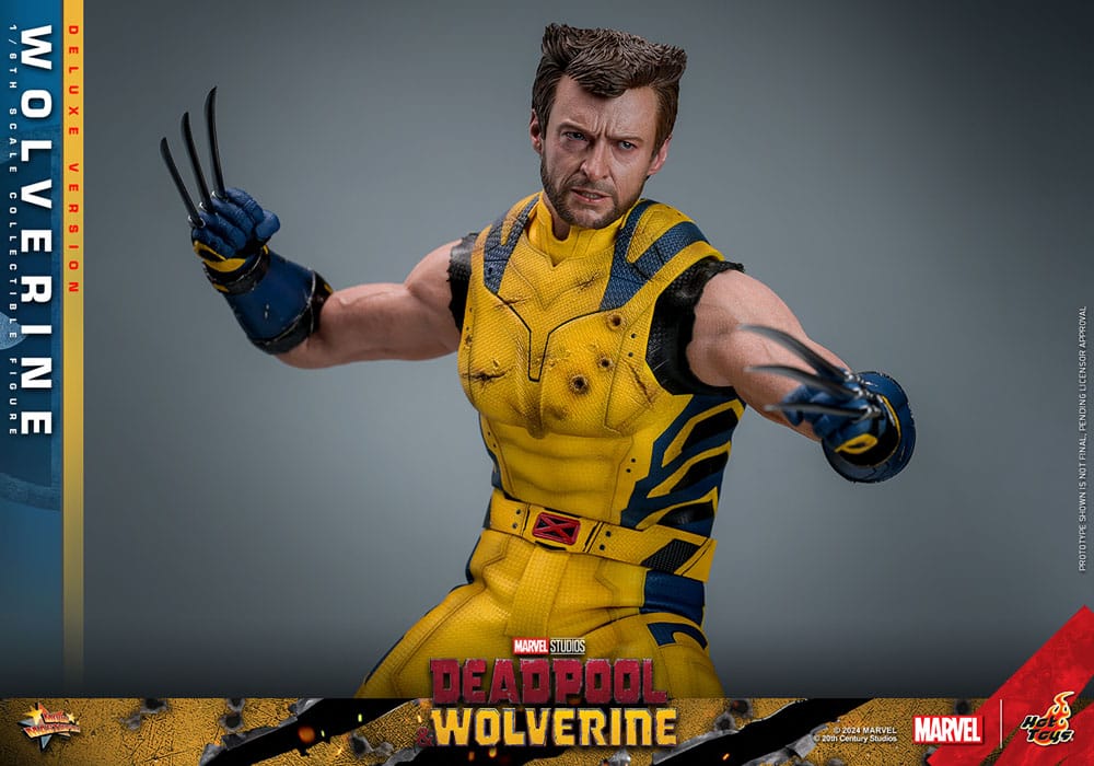 Deadpool & Wolverine Movie Masterpiece Actionfigur 1/6 Wolverine (Deluxe Version) 31 cm - Versand: 7 Tage nach Bestellung
