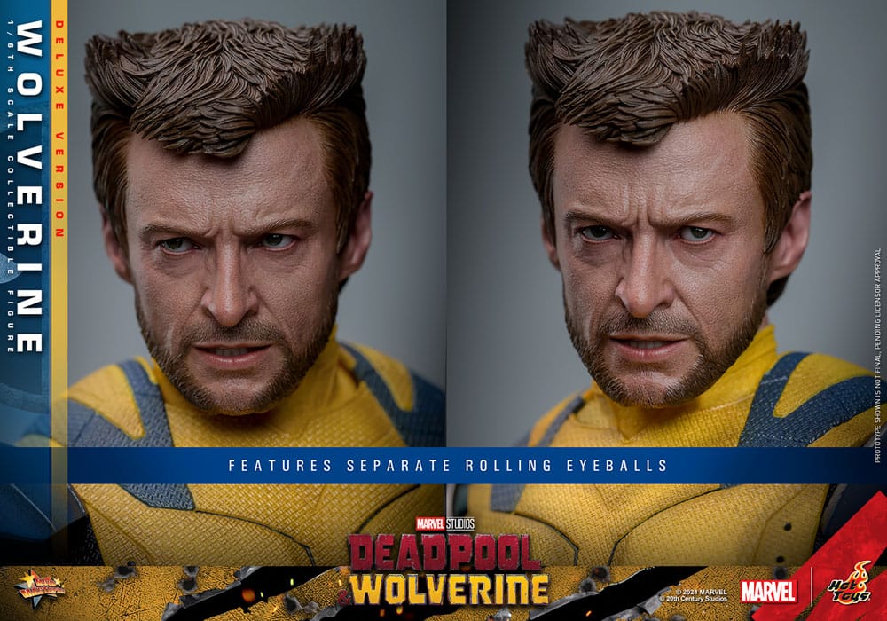Deadpool & Wolverine Movie Masterpiece Actionfigur 1/6 Wolverine (Deluxe Version) 31 cm - Versand: 7 Tage nach Bestellung