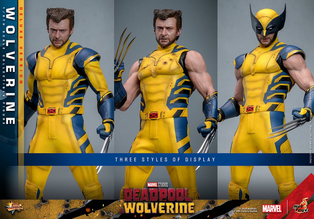 Deadpool & Wolverine Movie Masterpiece Actionfigur 1/6 Wolverine (Deluxe Version) 31 cm - Versand: 7 Tage nach Bestellung