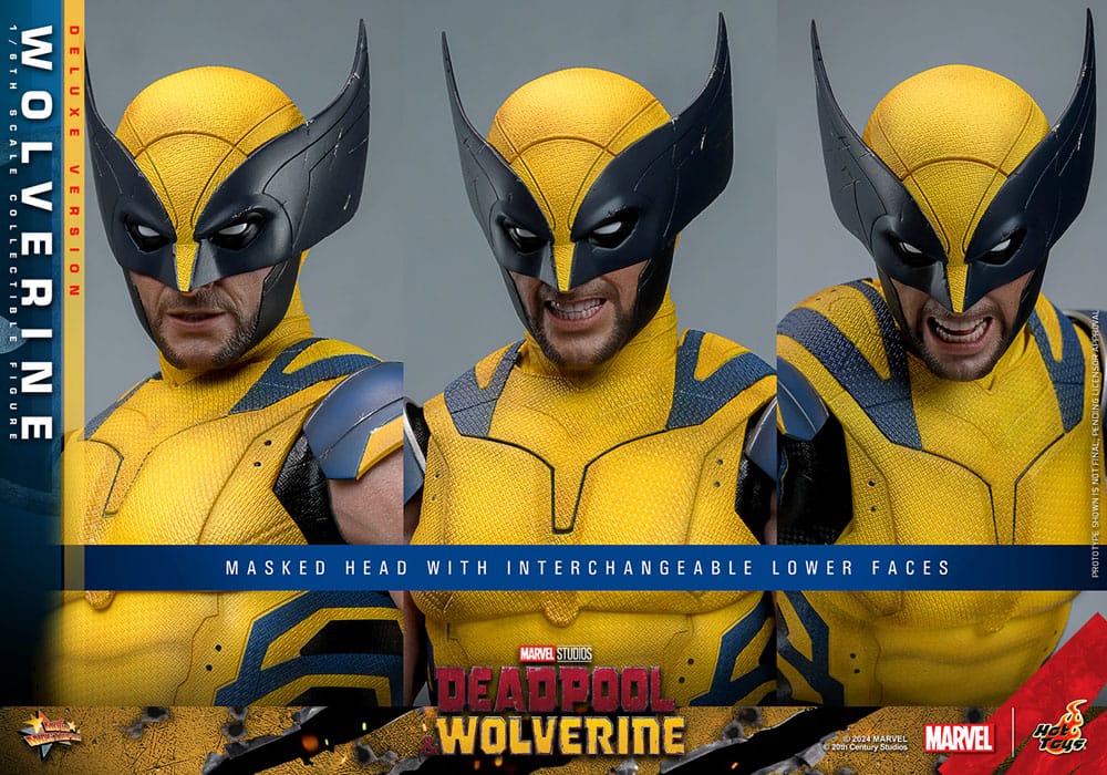 Deadpool & Wolverine Movie Masterpiece Actionfigur 1/6 Wolverine (Deluxe Version) 31 cm - Versand: 7 Tage nach Bestellung