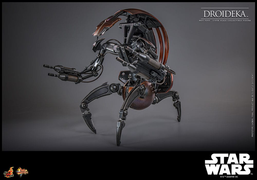 Star Wars Episode I Movie Masterpiece Actionfigur 1/6 Droideka 27 cm - Preorder - ETA: Ende 08.2025