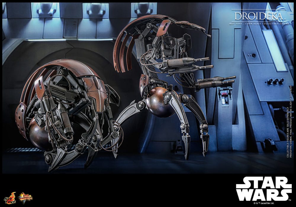 Star Wars Episode I Movie Masterpiece Actionfigur 1/6 Droideka 27 cm - Preorder - ETA: Ende 08.2025