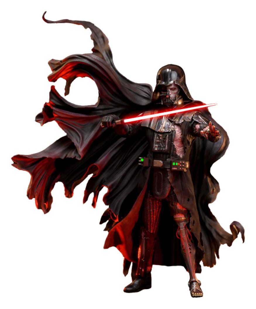 Star Wars Actionfigur 1/6 Darth Vader (Battle Damaged) Deluxe Version 35 cm - Preorder - ETA: Ende 11.2025