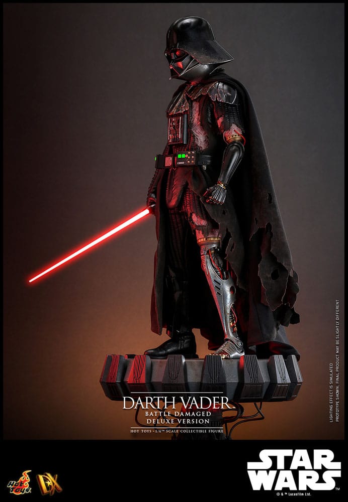 Star Wars Actionfigur 1/6 Darth Vader (Battle Damaged) Deluxe Version 35 cm - Preorder - ETA: Ende 11.2025