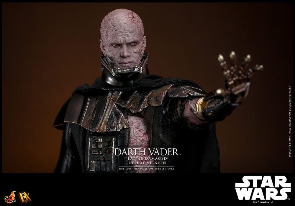 Star Wars Actionfigur 1/6 Darth Vader (Battle Damaged) Deluxe Version 35 cm - Preorder - ETA: Ende 11.2025