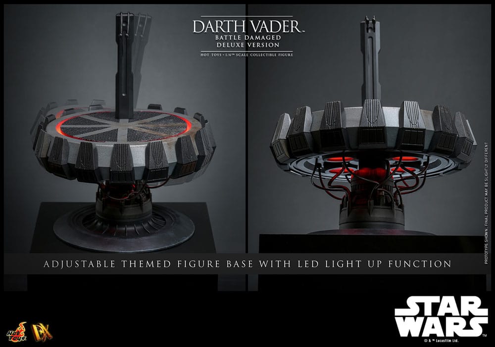 Star Wars Actionfigur 1/6 Darth Vader (Battle Damaged) Deluxe Version 35 cm - Preorder - ETA: Ende 11.2025