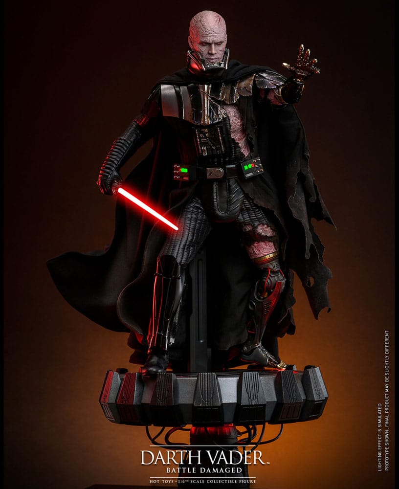 Star Wars Actionfigur 1/6 Darth Vader (Battle Damaged) 35 cm - Preorder - ETA: Ende 11.2025