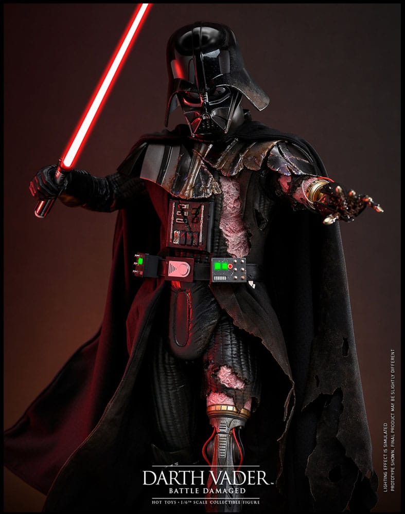 Star Wars Actionfigur 1/6 Darth Vader (Battle Damaged) 35 cm - Preorder - ETA: Ende 11.2025