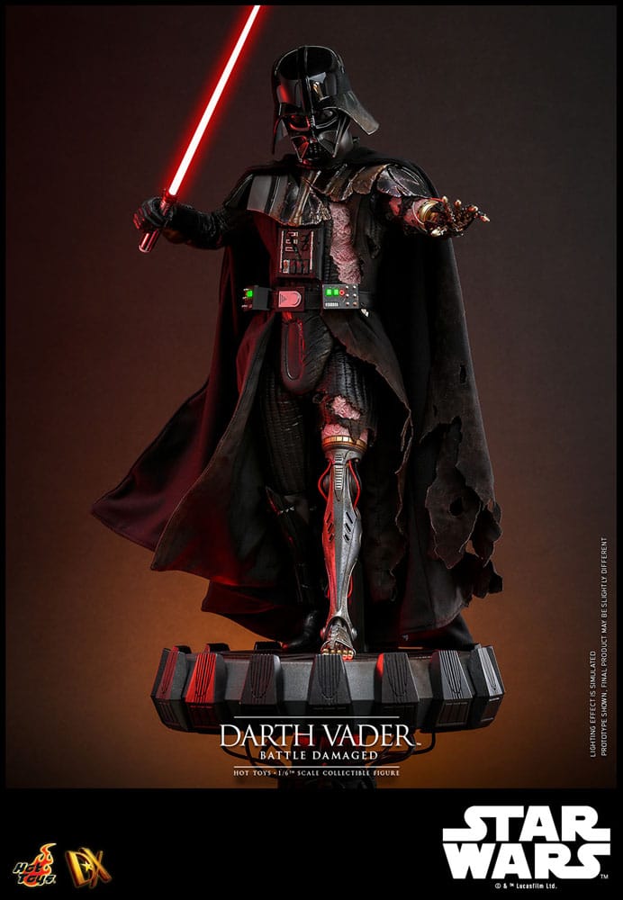 Star Wars Actionfigur 1/6 Darth Vader (Battle Damaged) 35 cm - Preorder - ETA: Ende 11.2025