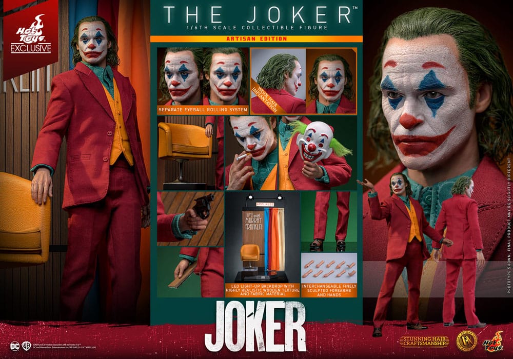 Joker Movie Masterpiece Actionfigur 1/6 The Joker Artisan Edition 30 cm - Versand: 7 Tage nach Bestellung