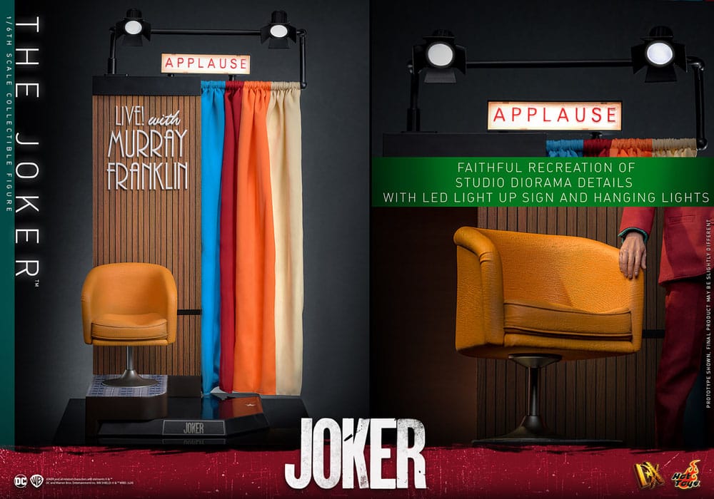 Joker Movie Masterpiece Actionfigur 1/6 The Joker 30 cm - Preorder - ETA: Ende 02.2025