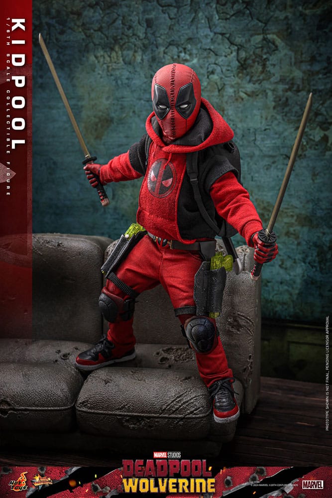 Deadpool & Wolverine Movie Masterpiece Actionfigur 1/6 Kidpool 22 cm - Preorder - ETA: 25.11.2025