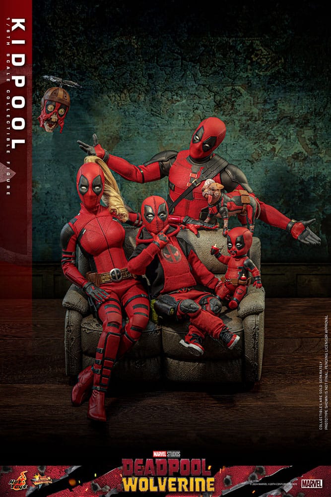 Deadpool & Wolverine Movie Masterpiece Actionfigur 1/6 Kidpool 22 cm - Preorder - ETA: 25.11.2025