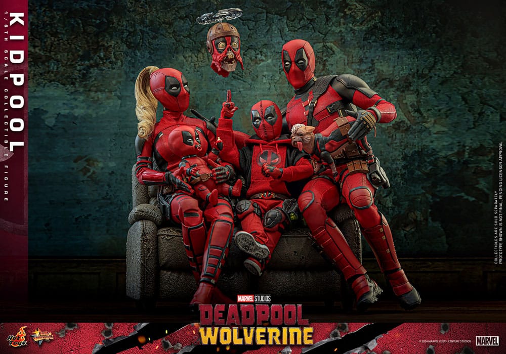 Deadpool & Wolverine Movie Masterpiece Actionfigur 1/6 Kidpool 22 cm - Preorder - ETA: 25.11.2025