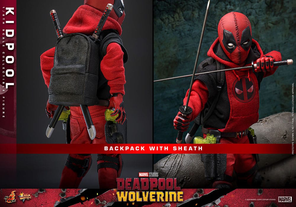 Deadpool & Wolverine Movie Masterpiece Actionfigur 1/6 Kidpool 22 cm - Preorder - ETA: 25.11.2025