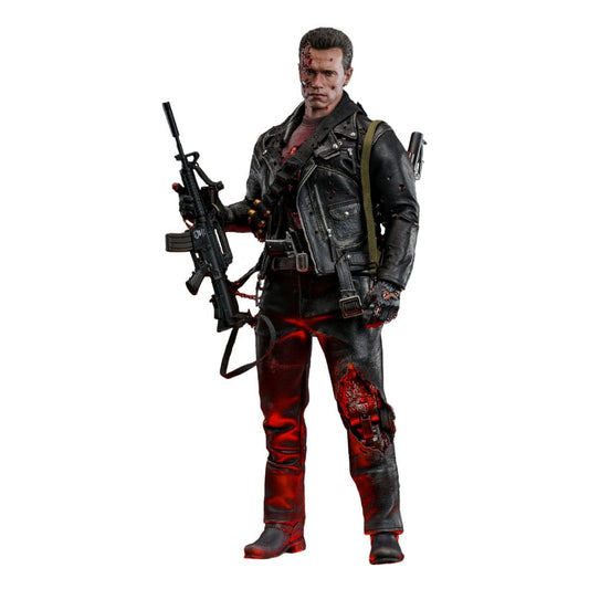 Terminator 2 Movie Masterpiece Actionfigur 1/6 T-800 Battle Damaged Version 2.0 32 cm - Preorder - ETA: 25.12.2025