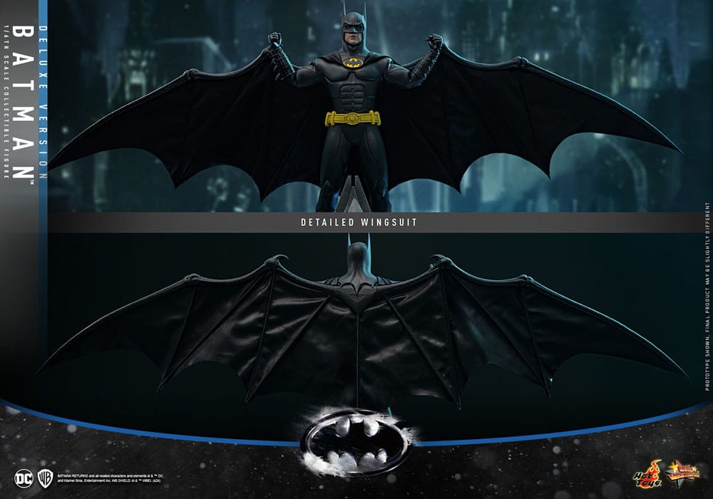 Batmans Rückkehr Movie Masterpiece Actionfigur 1/6 Batman (Deluxe Version) 30 cm - Preorder - ETA: Ende 11.2025