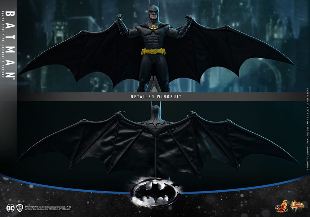 Batmans Rückkehr Movie Masterpiece Actionfigur 1/6 Batman 30 cm - Preorder - ETA: Ende 11.2025