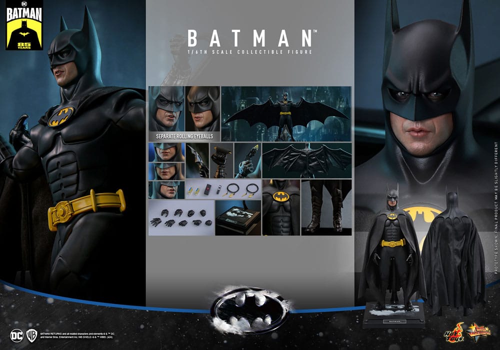 Batmans Rückkehr Movie Masterpiece Actionfigur 1/6 Batman 30 cm - Preorder - ETA: Ende 11.2025