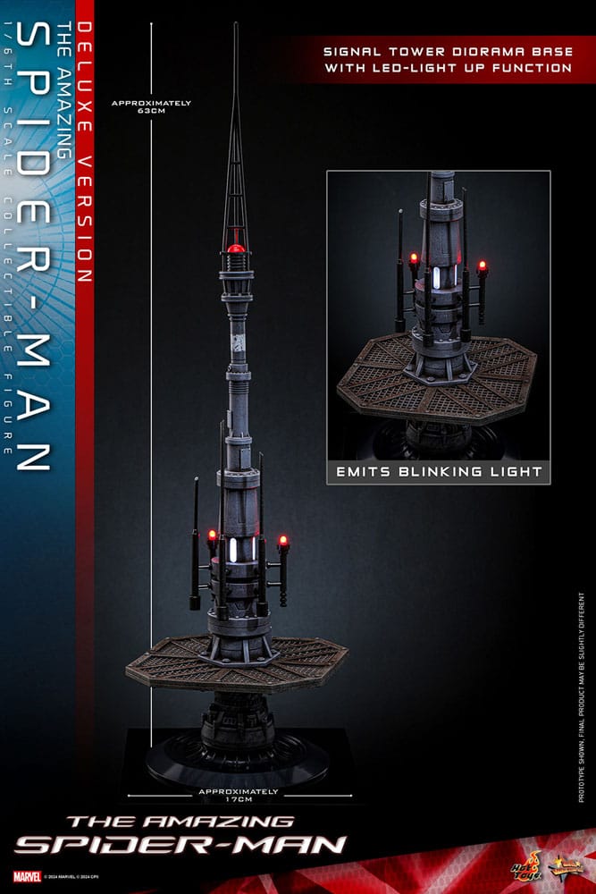 The Amazing Spider-Man Movie Masterpiece Actionfigur 1/6 Spider-Man (Deluxe Version) 30 cm - Preorder - ETA: 25.11.2025