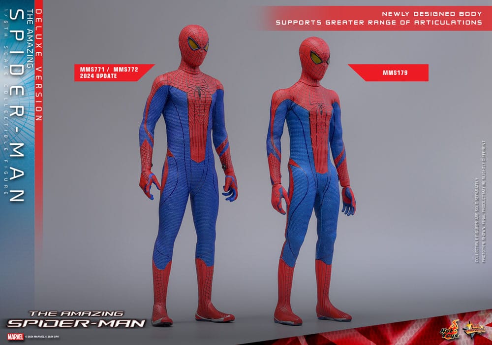The Amazing Spider-Man Movie Masterpiece Actionfigur 1/6 Spider-Man (Deluxe Version) 30 cm - Preorder - ETA: 25.11.2025
