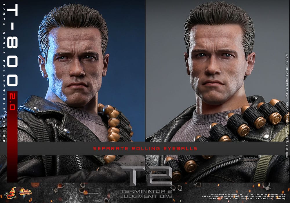 Terminator 2 Movie Masterpiece Actionfigur 1/6 T-800 2.0 32 cm - Preorder - ETA: 25.11.2025