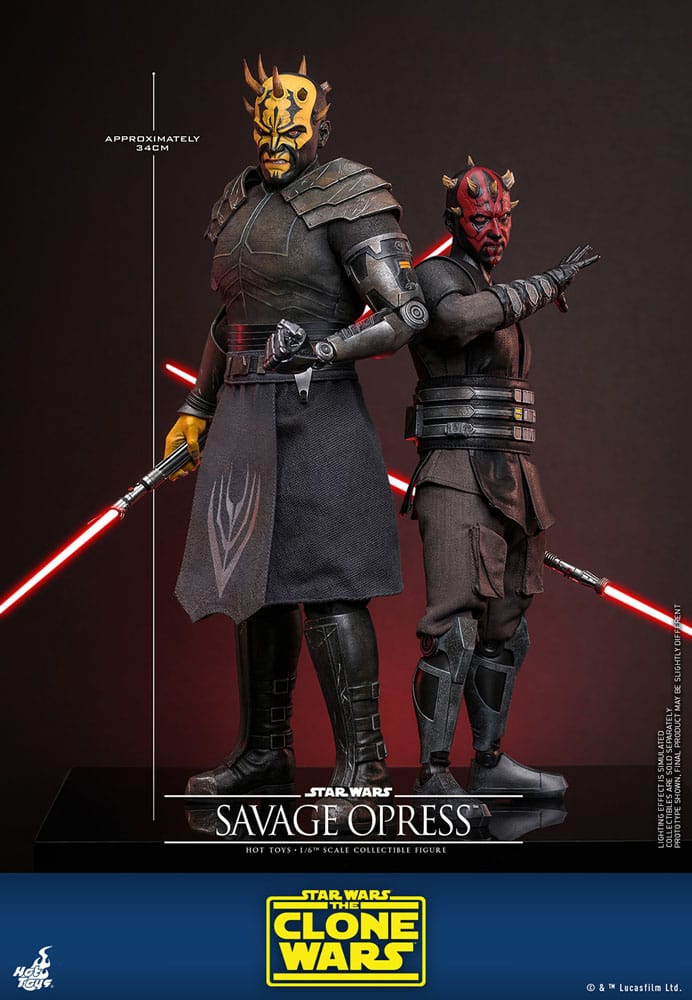 Star Wars: The Clone Wars Actionfigur 1/6 Savage Opress 34 cm - Preorder - ETA: Ende 03.2026