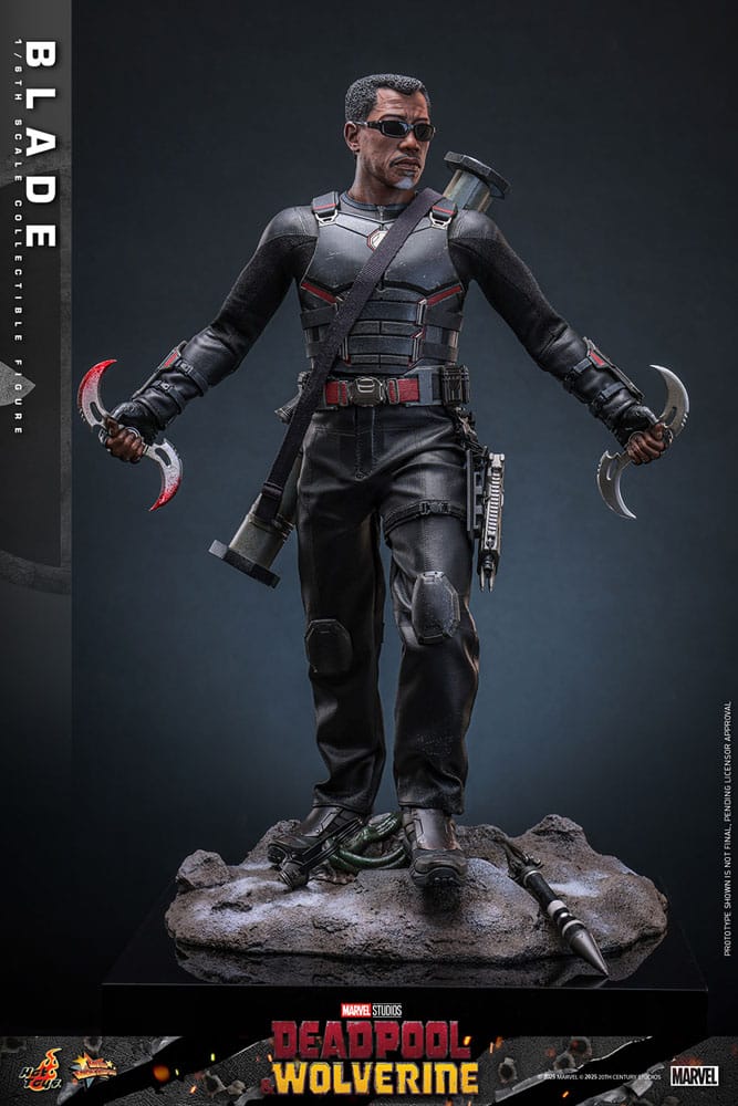 Deadpool & Wolverine Movie Masterpiece Actionfigur 1/6 Blade 30 cm - Preorder - ETA: 26.06.2026