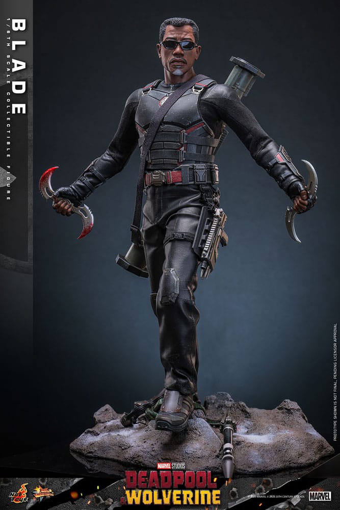 Deadpool & Wolverine Movie Masterpiece Actionfigur 1/6 Blade 30 cm - Preorder - ETA: 26.06.2026