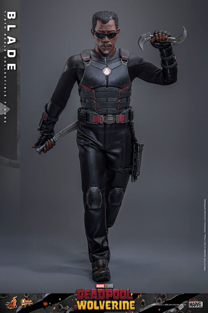 Deadpool & Wolverine Movie Masterpiece Actionfigur 1/6 Blade 30 cm - Preorder - ETA: 26.06.2026