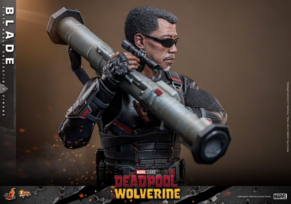 Deadpool & Wolverine Movie Masterpiece Actionfigur 1/6 Blade 30 cm - Preorder - ETA: 26.06.2026
