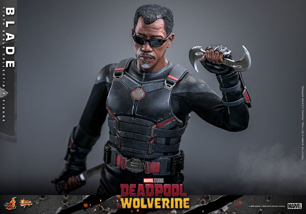 Deadpool & Wolverine Movie Masterpiece Actionfigur 1/6 Blade 30 cm - Preorder - ETA: 26.06.2026
