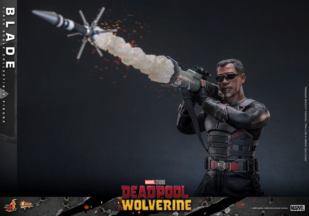 Deadpool & Wolverine Movie Masterpiece Actionfigur 1/6 Blade 30 cm - Preorder - ETA: 26.06.2026