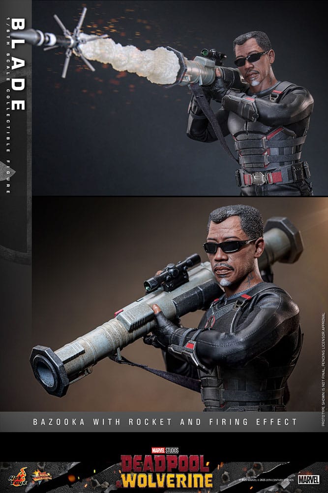 Deadpool & Wolverine Movie Masterpiece Actionfigur 1/6 Blade 30 cm - Preorder - ETA: 26.06.2026