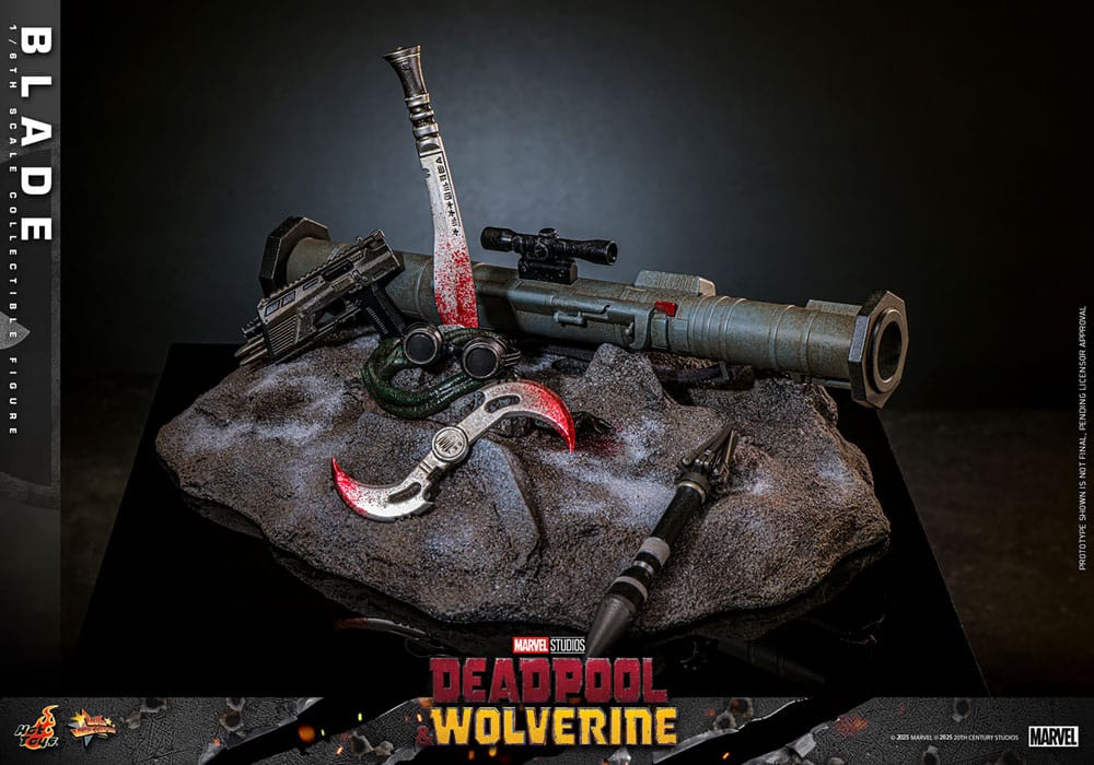 Deadpool & Wolverine Movie Masterpiece Actionfigur 1/6 Blade 30 cm - Preorder - ETA: 26.06.2026