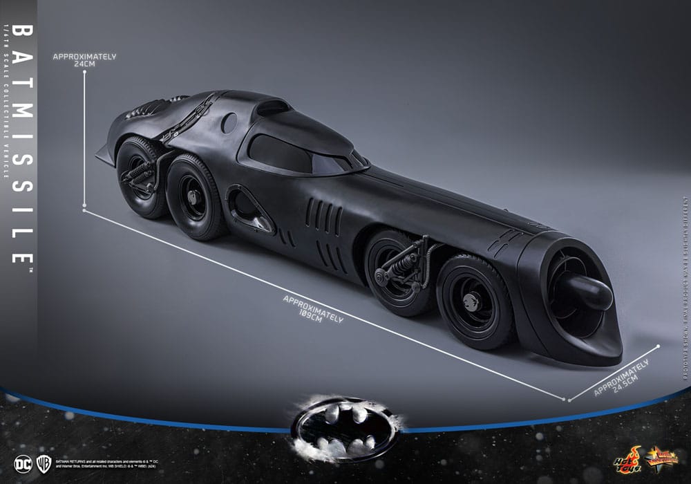 Batmans Rückkehr Movie Masterpiece Fahrzeug 1/6 Batmissile 109 cm - Preorder - ETA: Ende 02.2026