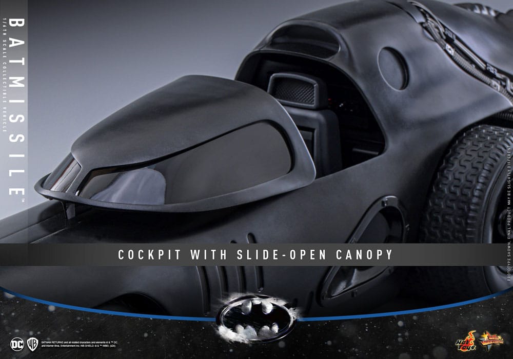 Batmans Rückkehr Movie Masterpiece Fahrzeug 1/6 Batmissile 109 cm - Preorder - ETA: Ende 02.2026