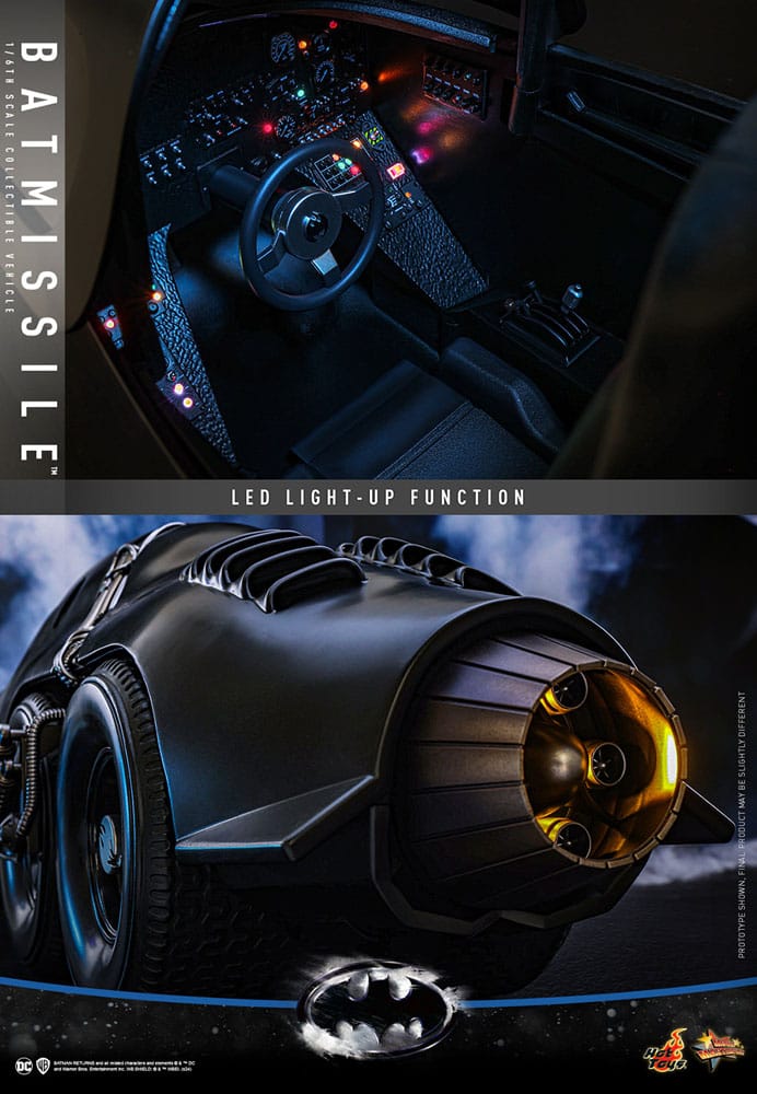 Batmans Rückkehr Movie Masterpiece Fahrzeug 1/6 Batmissile 109 cm - Preorder - ETA: Ende 02.2026