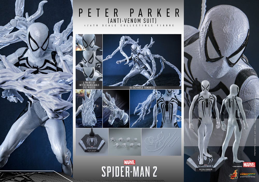 Spider-Man 2 Video Game Masterpiece Actionfigur 1/6 Peter Parker (Anti-Venom Suit) 30 cm - Preorder - ETA: 25.03.2026
