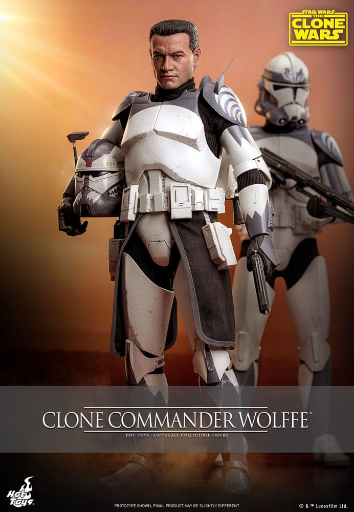 Star Wars: The Clone Wars Actionfigur 1/6 Clone Commander Wolffe 30 cm - Preorder - ETA: 25.03.2026