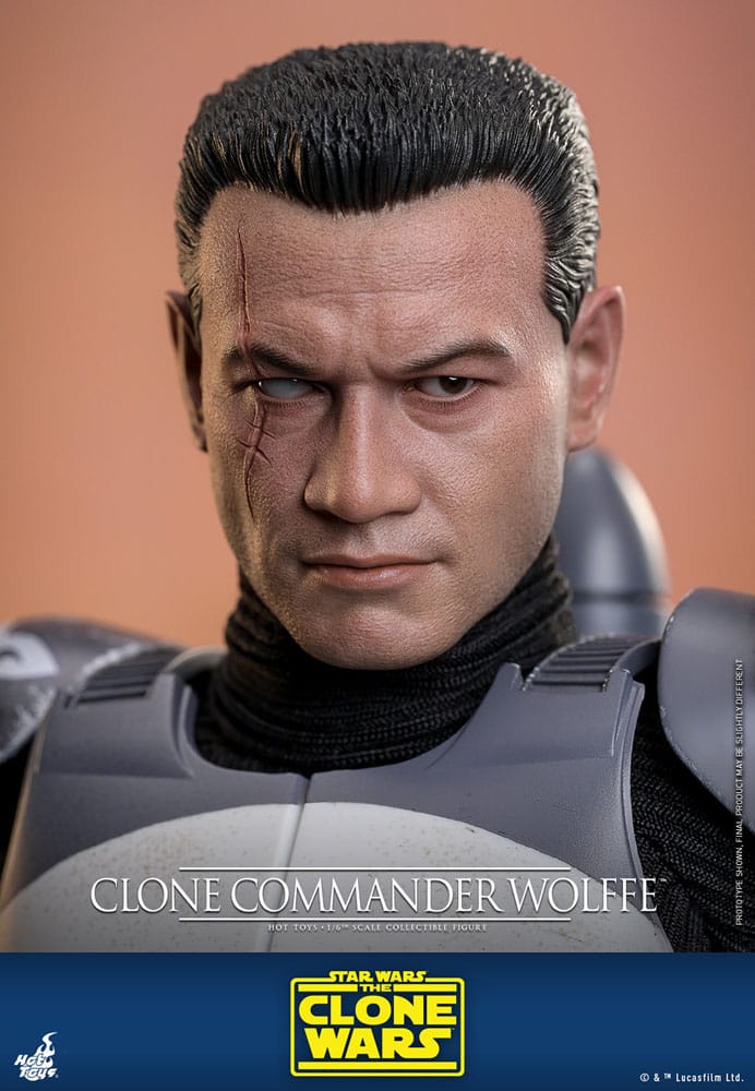 Star Wars: The Clone Wars Actionfigur 1/6 Clone Commander Wolffe 30 cm - Preorder - ETA: 25.03.2026