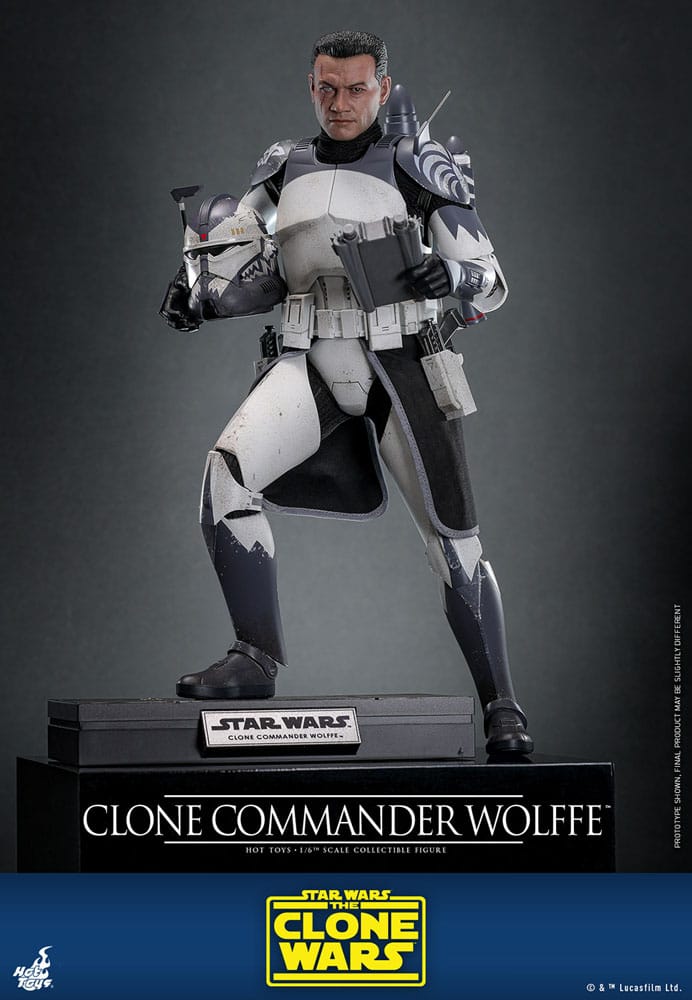 Star Wars: The Clone Wars Actionfigur 1/6 Clone Commander Wolffe 30 cm - Preorder - ETA: 25.03.2026