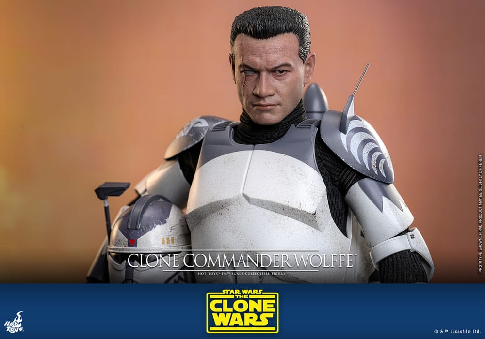 Star Wars: The Clone Wars Actionfigur 1/6 Clone Commander Wolffe 30 cm - Preorder - ETA: 25.03.2026